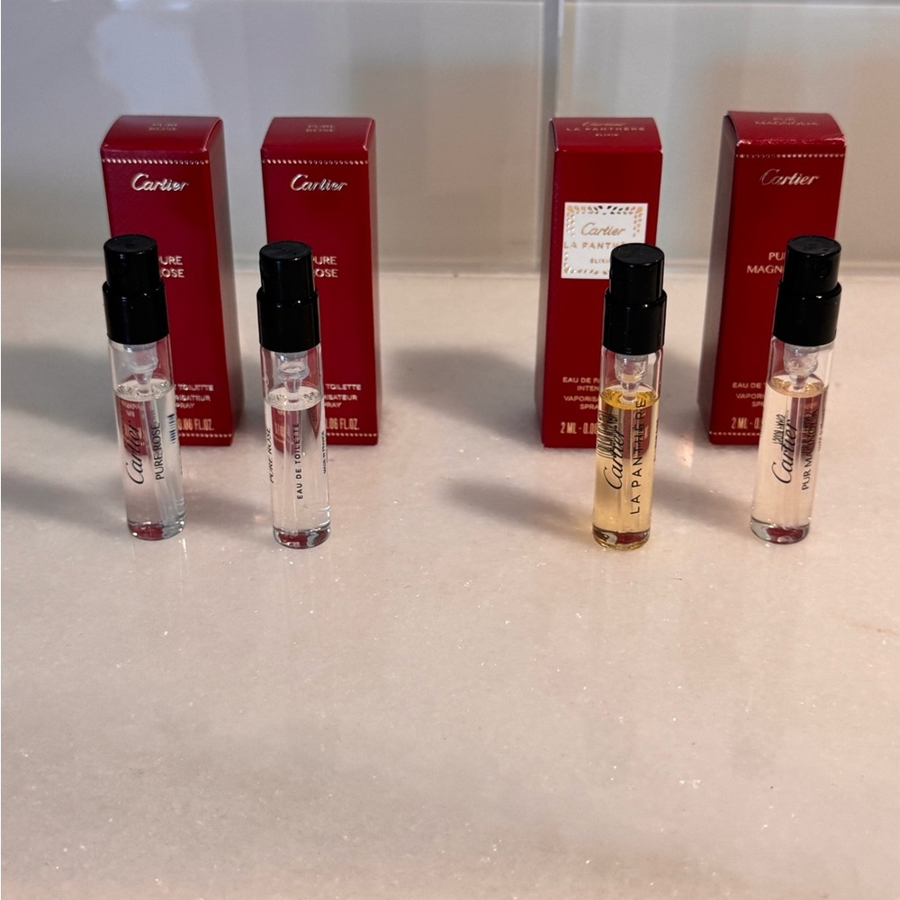 Cartier Red Perfume Collection - Picture 2 of 7